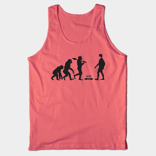 Social Distancing Tank Top by Etopix